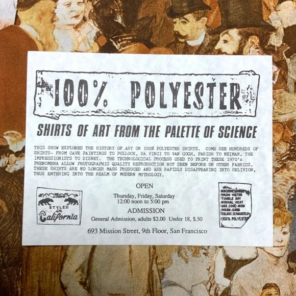 Vincent van Gogh Art Shirt XL - Picture 5 of 5